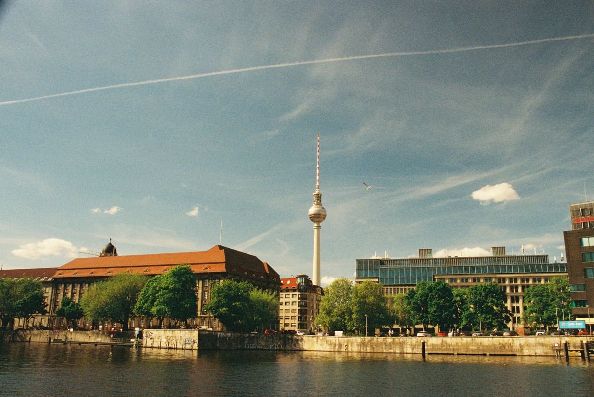 Berliner Stadtansicht mit Fernsehturm